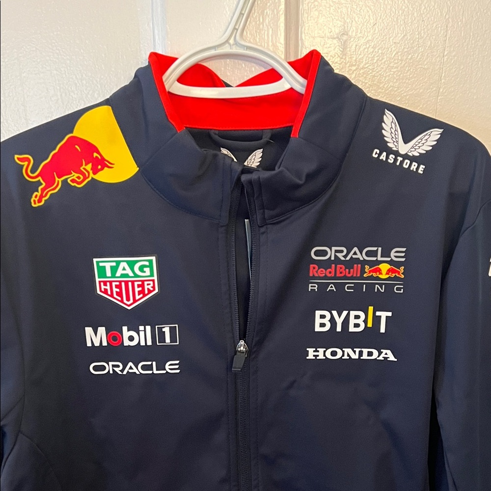 Oracle Red Bull Racing Men's Black Performance Jacket - Picture 4 of 8